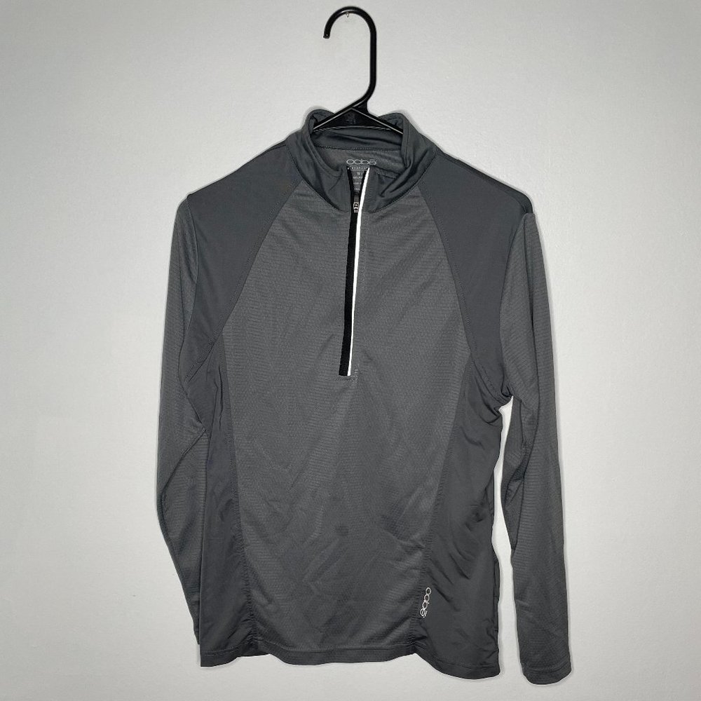 oobe brand womens small athletic light weight moisture wicking 1/4 zip up
